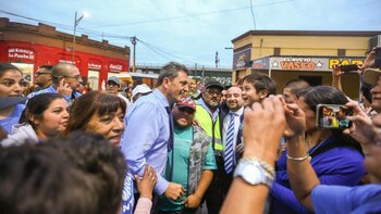 Massa estuvo en La Banda junto al nuevo intendente Pablo Mirolo