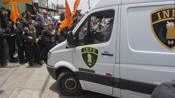 El operativo policial ocupado en