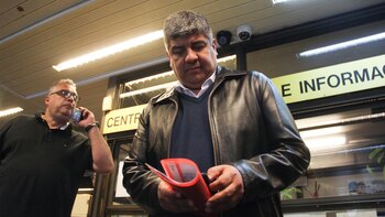 El secretario general de Camioneros,