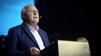 El gobernador de Santa Fe,