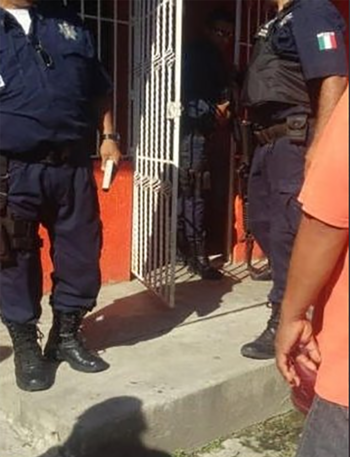 Aunque el asesino intentó escapar,