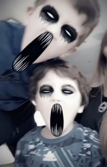 Thiago y Mateo Messi