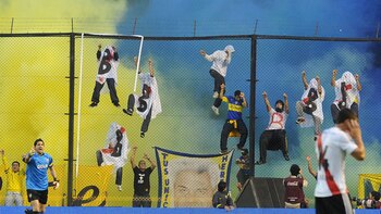 Los hinchas de Boca se