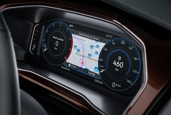 El tablero del T-Cross puede