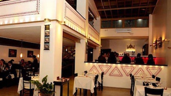 Una de las comensales recibió