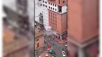 La calle se cubrió de