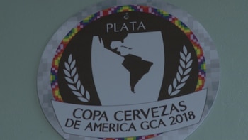 Una de las medallas ganadas