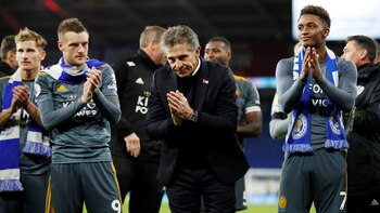 El entrenador del Leicester fue