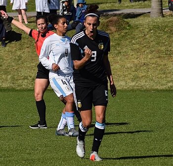 La goleadora se ilusiona con