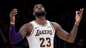 Lebron James llegó a Los