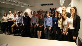 El equipo de Workia trabaja