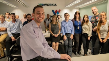 Alfredo Terlizzi en las oficinas