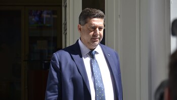 Daniel Angelici, presidente de Boca