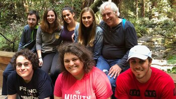 Peter Ellenstein, en un viaje