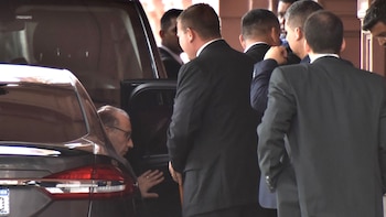 Rosenkrantz, este martes al ingresar