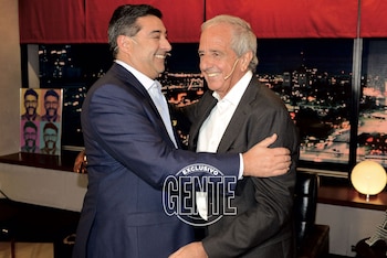 Daniel Angelici y Rodolfo D’Onofrio