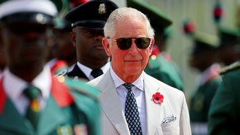 El príncipe Carlos visitó Ghana