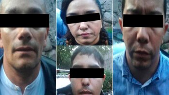 Dos colombianos y una pareja