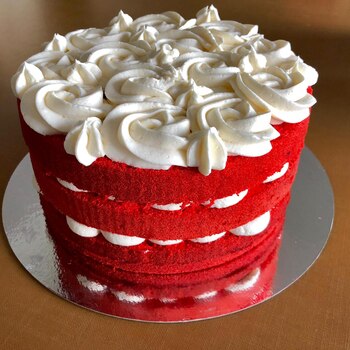 Una auténtica red velvet, con