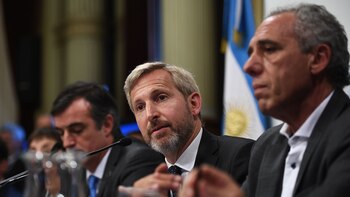 Rogelio Frigerio durante la intervención