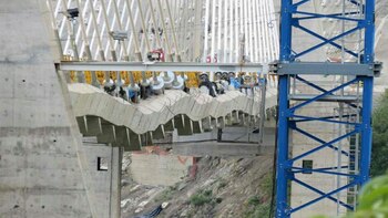 Así se ve el viaducto