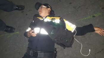 El conductor del BMW lanzó