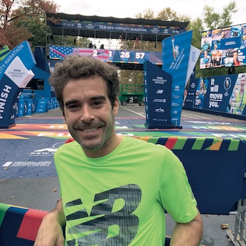 Cuando empezó a hacerlo por Mataderos, Urquiza o Pilar, no se imaginaba que iba a terminar corriendo la maratón neoyorquina.