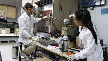 El trabajo en los laboratorios