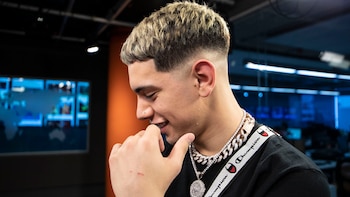 Ecko, en los estudios de Infobae (Foto: Lihue Althabe)