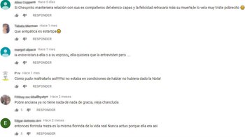 Los comentarios negativos siguen publicándose