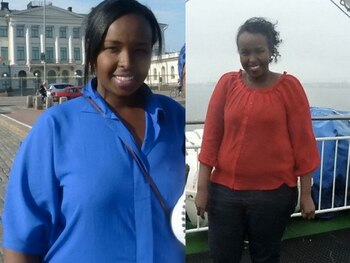 Estaba avergonzada por ser talla