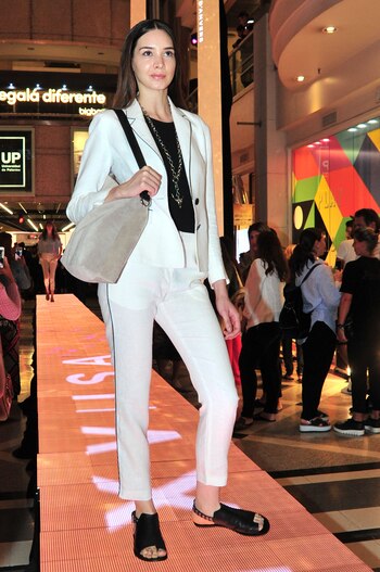 El desfile se realizó en el shopping Alcorta