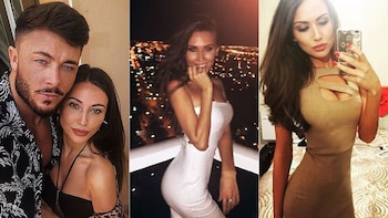 Rachel Dale y su novio