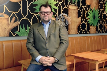 Christophe en el barrio de