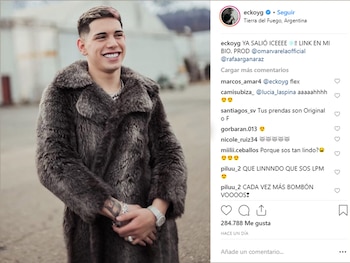 Ecko en Instagram, donde ya suma un millón y medio de seguidores