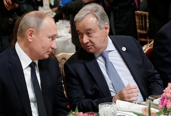 Vladimir Putin fue uno de los asistentes al foro (Reuters)