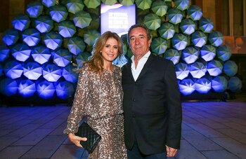 Flavia Palmiero y Luis Scalella