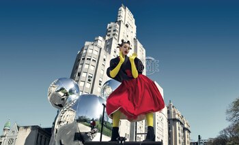 Pérez en el Edificio Kavanagh: