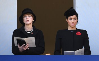 Meghan Markle junto a Elke