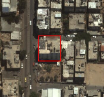 Israel bombardeó esta semana almacenes