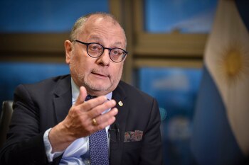 Jorge Faurie, canciller de Argentina