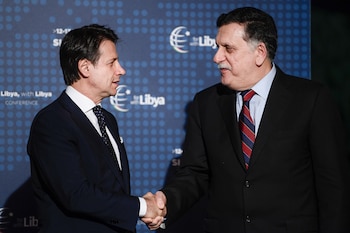 Giuseppe Conte y el jefe