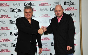 El productor Daniel Comba y el empresario Carlos Rottemberg