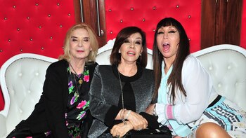 Graciela Dufau, Nora Cárpena y Moria Casán, integrantes del elenco original
