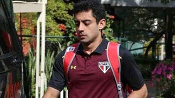 El futbolista Daniel Correa Freitas