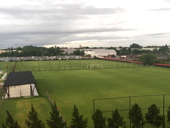 Los vestuarios del plantel profesional