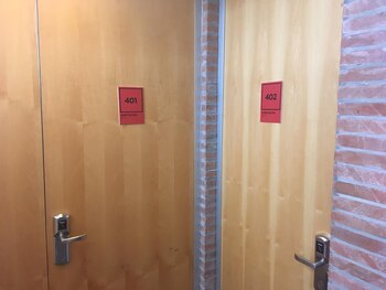 Las puertas de las habitaciones