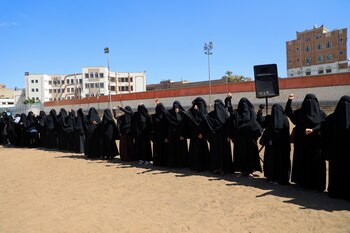 (Photo by Mohammed HUWAIS /