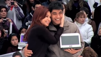 Cristina Kirchner aparece en distintas