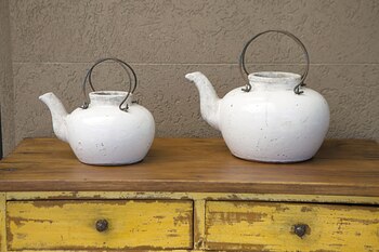 En la galería, un par